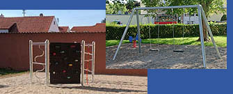 Spielplatz der Wohnungsbau GmbH Illertissen